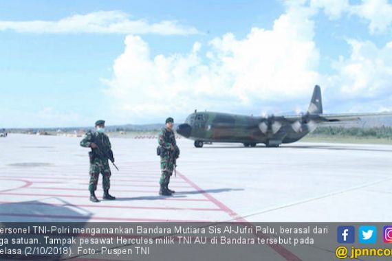 Bandara di Palu Mulai Beroperasi, Prioritas Buat Pesawat TNI - JPNN.COM