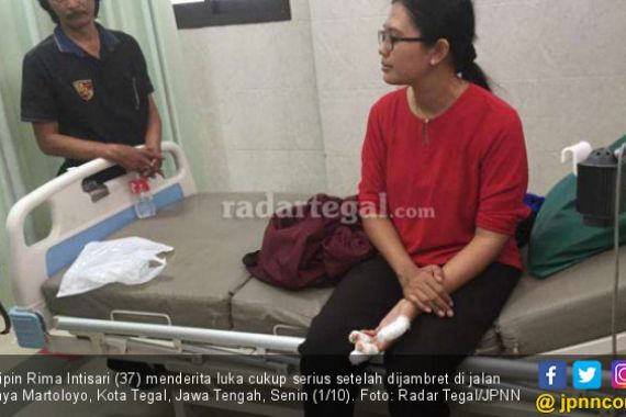 Pengakuan Mbak Pipin Rima Korban Penjambret Sadis - JPNN.COM