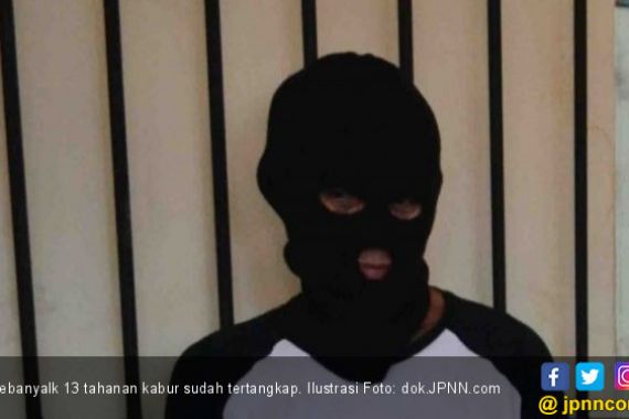 13 Tahanan Kabur dari Polres Kepulauan Seribu sudah Dibekuk - JPNN.COM