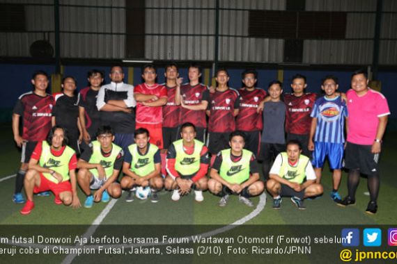 Sama-Sama Ngotot, Tim Futsal Donwori Aja vs Forwot Alot - JPNN.COM