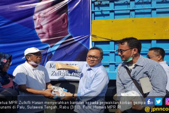 Bantu Korban Gempa dan Tsunami, MPR: Tak Ada Muatan Politik - JPNN.COM