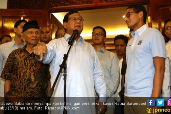Pak Prabowo Enggan Kampanye karena Kasus Ratna Sarumpaet? - JPNN.COM