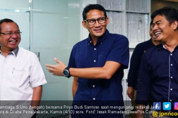 Sandiaga Singgung Ketidakseriusan Jokowi Buyback Indosat - JPNN.COM