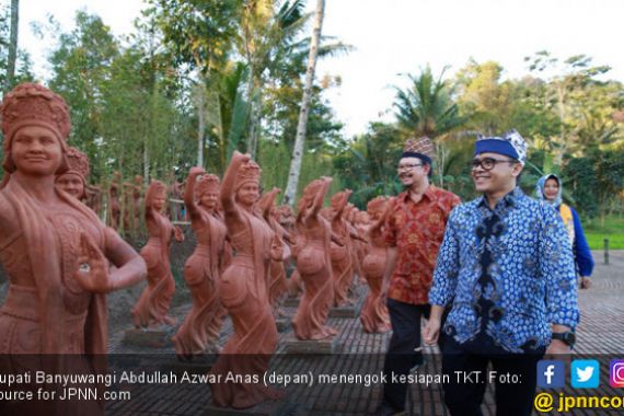 Keren! Banyuwangi Punya Taman Seribu Penari Gandrung - JPNN.COM