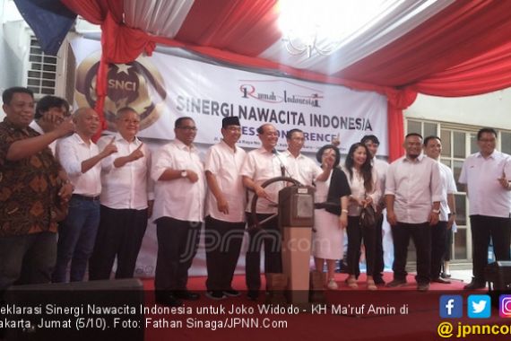 Sinergi Nawacita Janjikan 90 Juta Suara untuk Jokowi-Ma'ruf - JPNN.COM