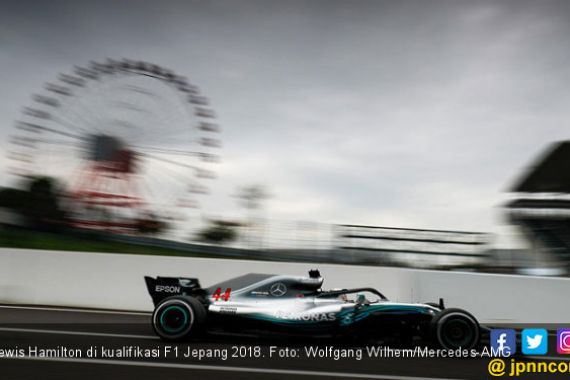 Hasil Kualifikasi F1 Jepang: Hamilton Catat Sejarah 80 Pole - JPNN.COM