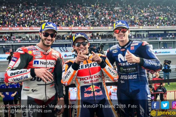 MotoGP Thailand: Marquez Bikin Penonton Bergemuruh - JPNN.COM