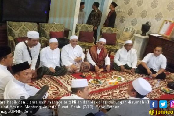 Doa Para Habib & Ulama agar Kiai Ma'ruf Satukan Anak Negeri - JPNN.COM