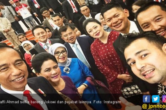 Selfie Bareng Jokowi, Raffi Ahmad: Kayak Mimpi - JPNN.COM