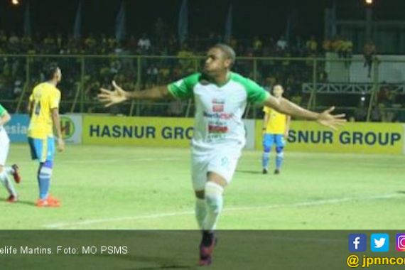 Liga 1: Felipe Martins Akhirnya Cetak Gol Perdana untuk PSMS - JPNN.COM