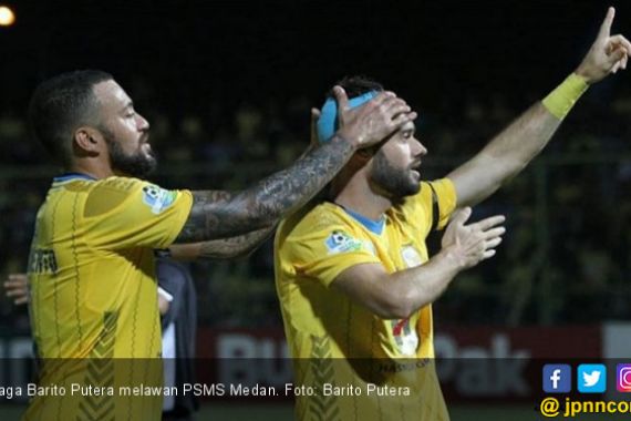 Liga 1 2018: Barito Putera vs PSMS Hasilkan Drama 6 Gol - JPNN.COM