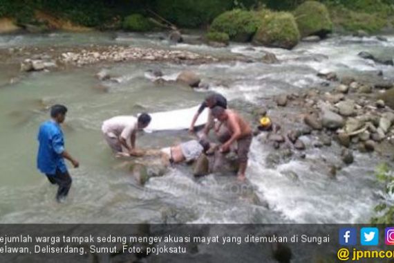 Mayat Pria Ditemukan Mengambang di Sungai Belawan - JPNN.COM