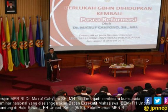 MPR Serius Membahas Rencana Menghadirkan Kembali GBHN - JPNN.COM