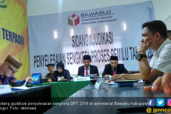 KPU Kabupaten Bogor Kalah Sengketa DPT 2019 - JPNN.COM