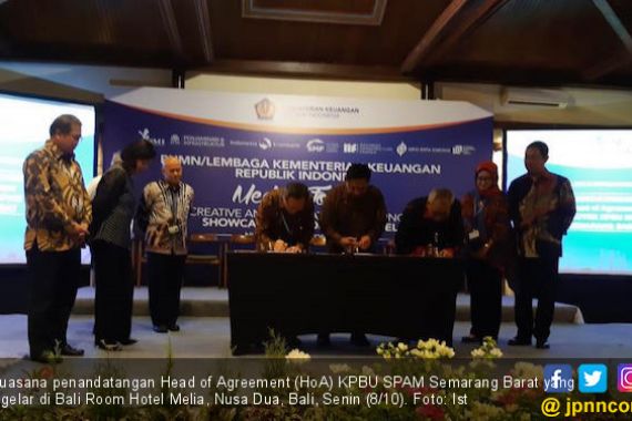 Proyek KPBU SPAM Semarang Barat Mulai Beroperasi 2021 - JPNN.COM
