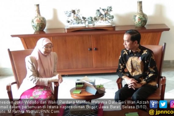 Dikunjungi Wakil PM Malaysia, Presiden Jokowi Titip soal WNI - JPNN.COM