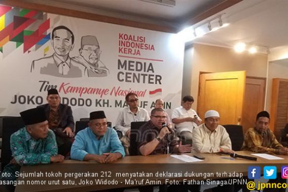 Para Mantan Gerakan 212 Kini Dukung Jokowi - Ma'ruf - JPNN.COM