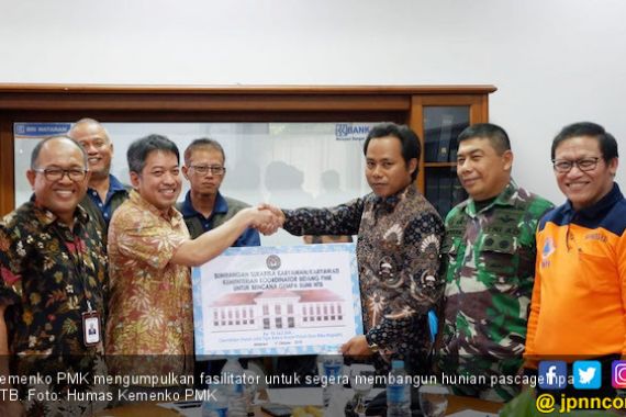 Fasilitator Diminta Percepat Perbaikan Rumah Pascagempa NTB - JPNN.COM