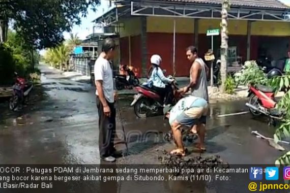 Gempa di Situbondo, Pipa PDAM di Bali Bergeser - JPNN.COM