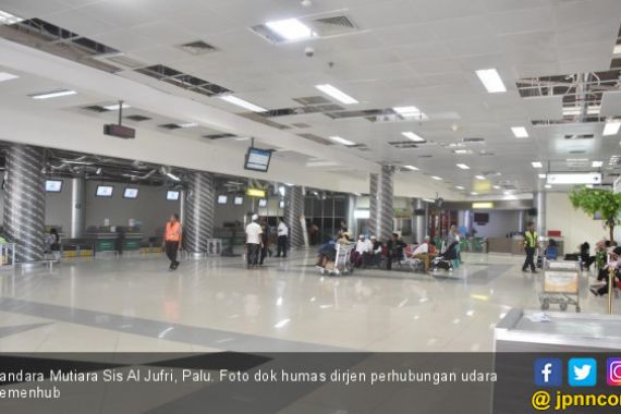 PascaGempa, Dalam Sehari ada 100 Pergerakan di Bandara Palu - JPNN.COM
