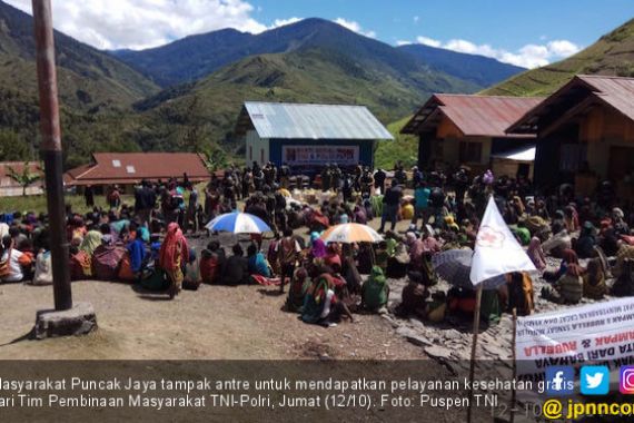 Masyarakat Puncak Jaya Dapat Pelayanan Kesehatan Gratis - JPNN.COM