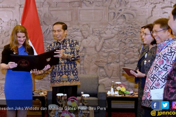 Jokowi Merasa Satu Visi dengan Yayasan Bill Gates - JPNN.COM