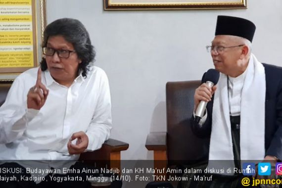 Butuh Masukan demi Indonesia, Kiai Ma'ruf Temui Cak Nun - JPNN.COM