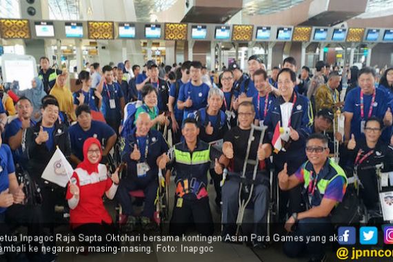 Kontingen Asian Para Games 2018 Mulai Tinggalkan Indonesia - JPNN.COM