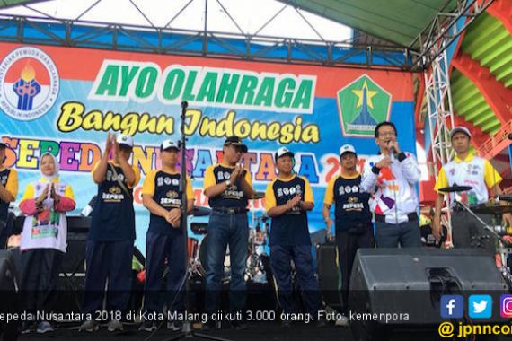 Bangkitkan Semangat Olahraga di Malang dengan Gowes Sepeda - JPNN.COM