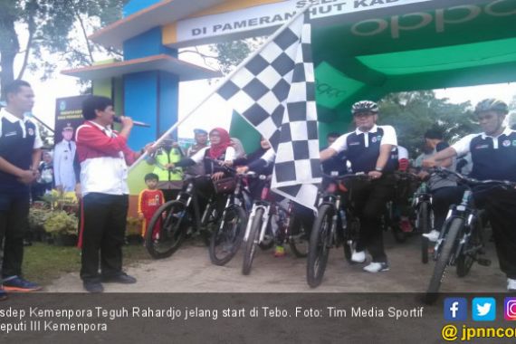Sepeda Nusantara Tebo Diikuti Ribuan Pegowes - JPNN.COM