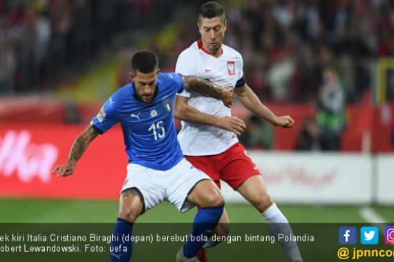 Polandia Vs Italia: Lewandowski Cs Degradasi ke League B - JPNN.COM