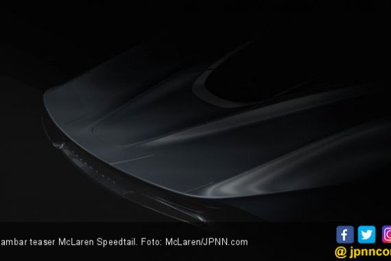 McLaren Pamer Teaser Sports Car Bertenaga 1000 Hp - JPNN.COM