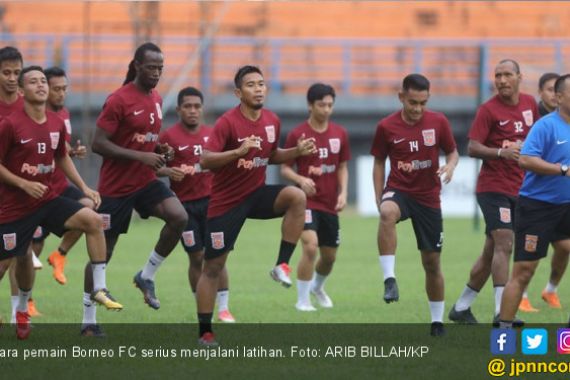 Jelang Hadapi PSM, Borneo FC Fokus Amati Counter Attack - JPNN.COM