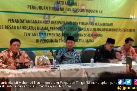 Dorong Perguruan Tinggi NU Kembangkan Pendidikan Jarak Jauh - JPNN.COM