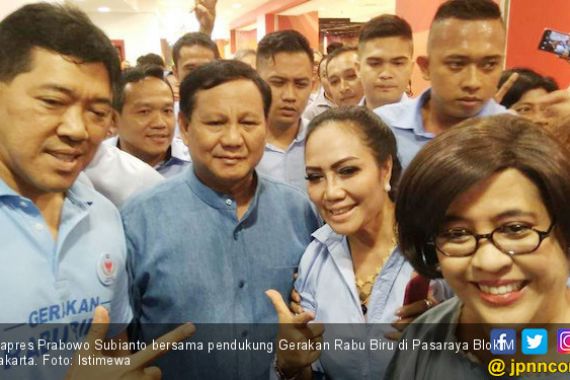 Pesan Prabowo Subianto untuk Pendukung Gerakan Rabu Biru - JPNN.COM