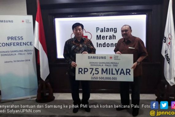 Samsung Beri Donasi Rp 9 Miliar untuk Korban Bencana Palu - JPNN.COM