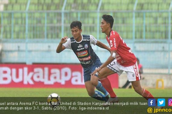 Tanpa Dukungan Aremania, Arema FC Tumbangkan Bali United - JPNN.COM