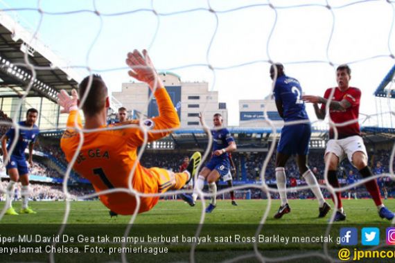 Oh! Gol di Menit 90+6 Itu Bikin MU Gagal Menang dari Chelsea - JPNN.COM