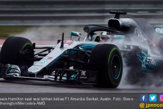 Kualifikasi F1 Amerika : Hamilton Selangkah ke Juara Dunia - JPNN.COM