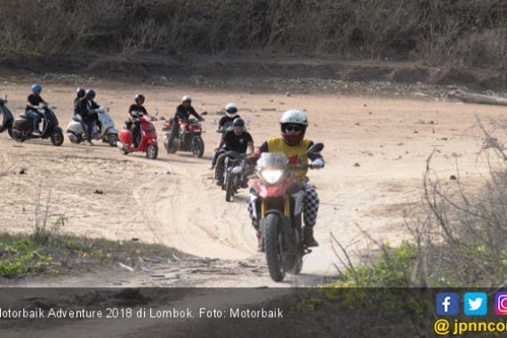 Motorbaik Adventure 2018 Kembalikan Gairah Pariwisata Lombok - JPNN.COM