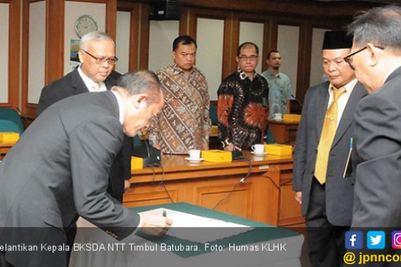 KLHK Lantik Kepala Balai Besar KSDA Nusa Tenggara Timur   - JPNN.COM