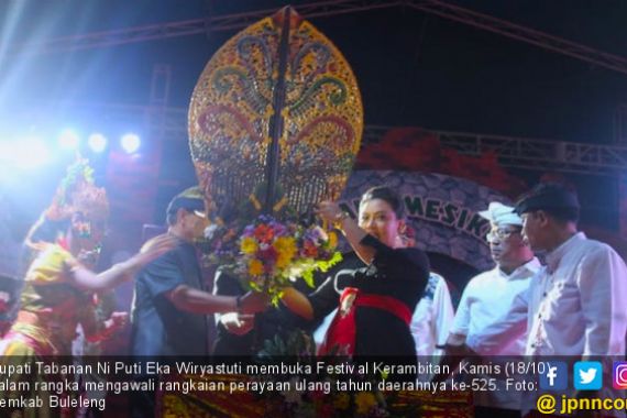 Festival Kerambitan Awali Perayaan HUT Tabanan - JPNN.COM