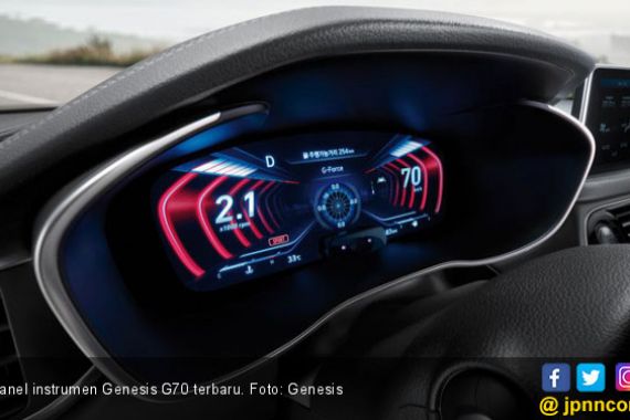 Pertama di Dunia Genesis G70 Miliki Panel Instrumen 3D - JPNN.COM