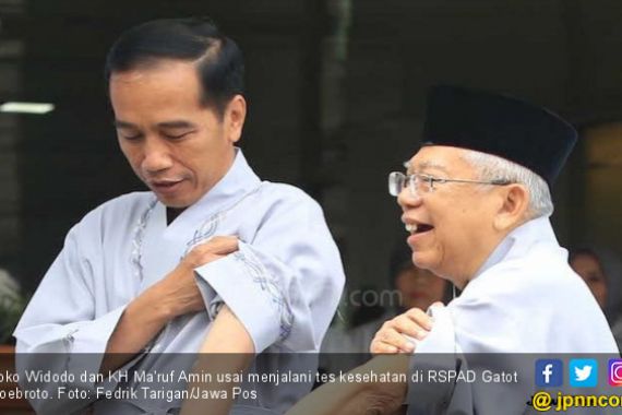 Publik Puas, Yakini Jokowi-Ma'ruf Bisa Raup 70 Persen Suara - JPNN.COM
