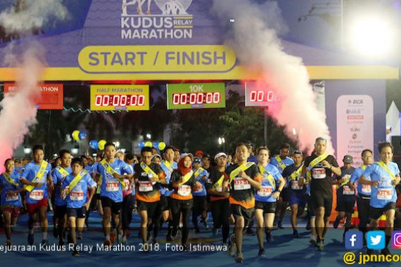 Kudus Relay Marathon Majukan Pariwisata di Kota Kretek - JPNN.COM
