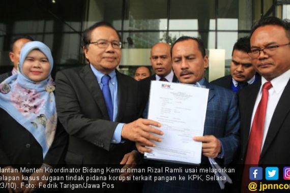 Rizal Laporkan Korupsi Impor Pangan ke KPK, Ini Daftarnya - JPNN.COM