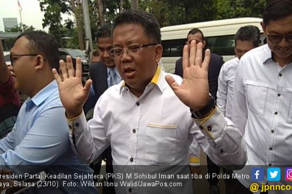 Penyidik Polda Metro Cecar Presiden PKS dengan 11 Pertanyaan - JPNN.COM