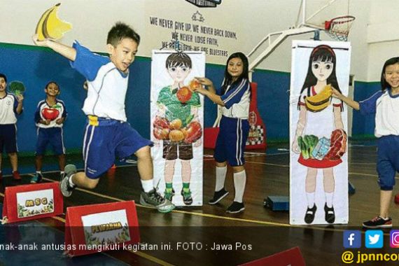 Ajari Siswa Pilah Makanan Sehat - JPNN.COM