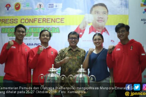 Turnamen Menpora-Emeralda Golf Kembali Digelar - JPNN.COM