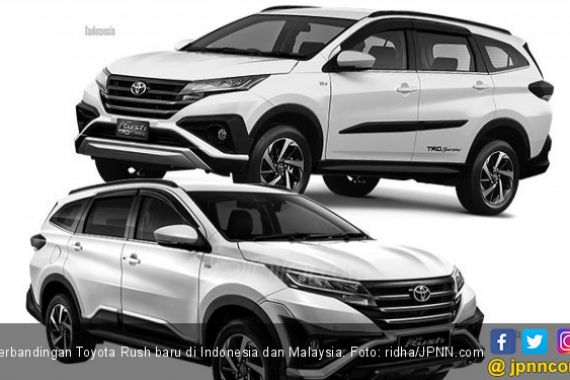 Membanding Toyota Rush Baru di Indonesia dan Malaysia - JPNN.COM